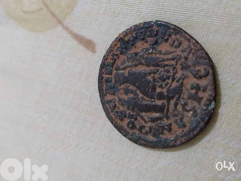 Ancient Roman Bronze coin for Emperor Serverus Alexander year 235 AD 1