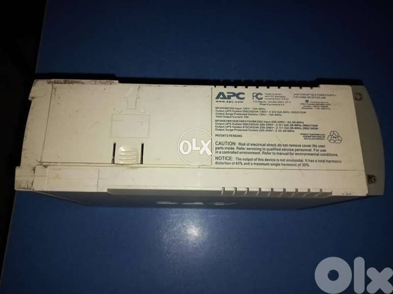 APC BACK-UPS 500VA/300W 2