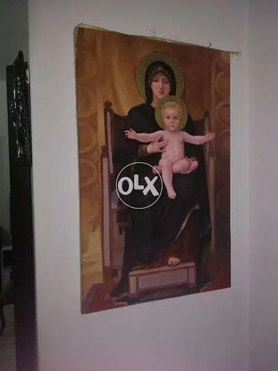 Virgin Mary painting