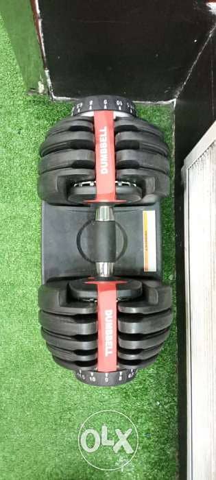 bowflex adjustable dumbells 1