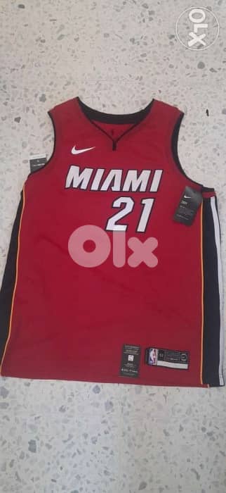 Miami heat whitside offical jersey 0