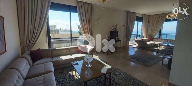520 Sqm| Fully furnished apartment Rabieh | Mountain,with view