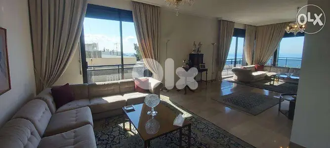 520 Sqm| Fully furnished apartment Rabieh | Mountain,with view