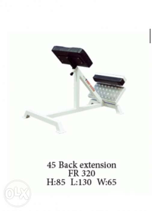 back extension like new 0