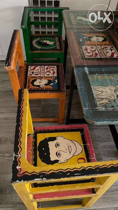 Table with chairs - Home design 5