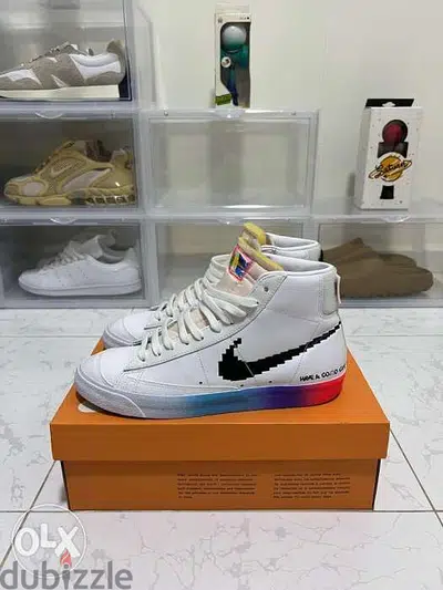 Authentic Nike Blazer Mid at clearance discount details 76-969O37