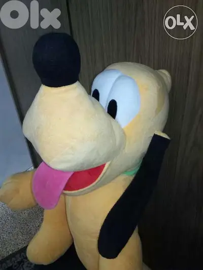 PLUTO XL BIG 70Cm great as new PLUSH DISNEY CHARACTER Mickey friend=23