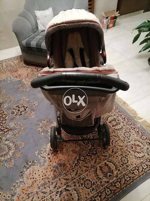 stroller + baby relax 4