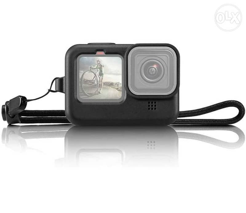 Silicone Cover For Gopro Camera Hero 13 / 12 / 11 / 10 / 9 + lens cap 0