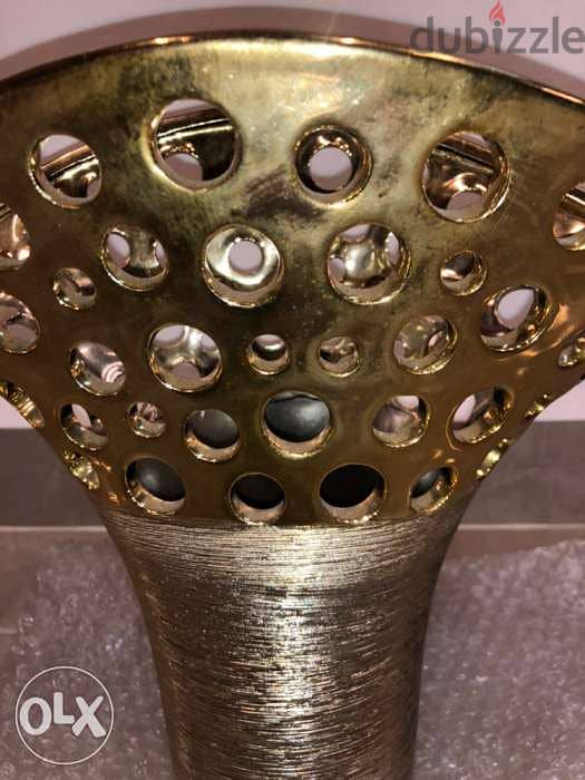 home appliances, decoration vase, gold color 3