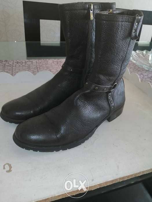genuine leather boot 1