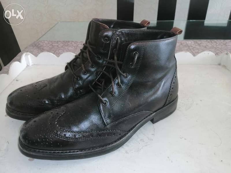 Genuine leather boot 0