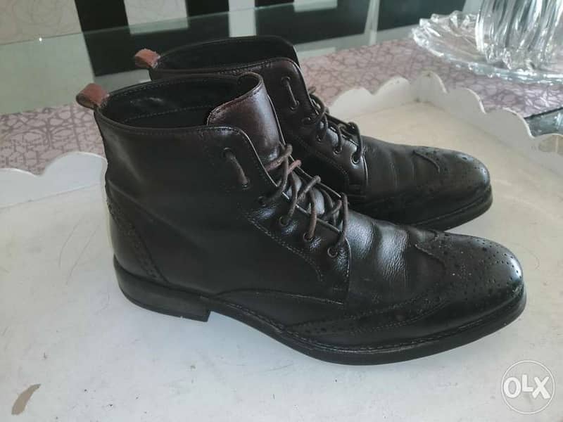 Genuine leather boot 2