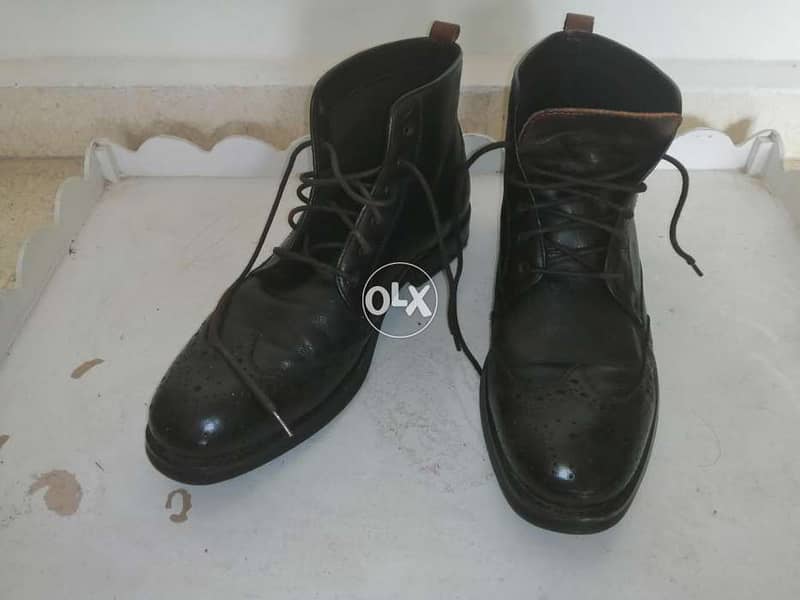 Genuine leather boot 3