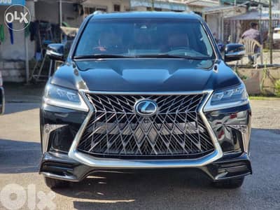 Lexus LX 570 S 2018 black