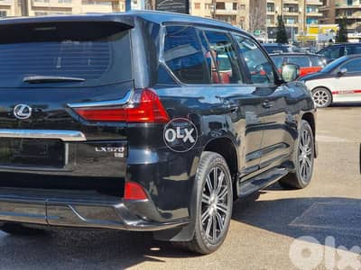 Lexus LX 570 S 2018 black