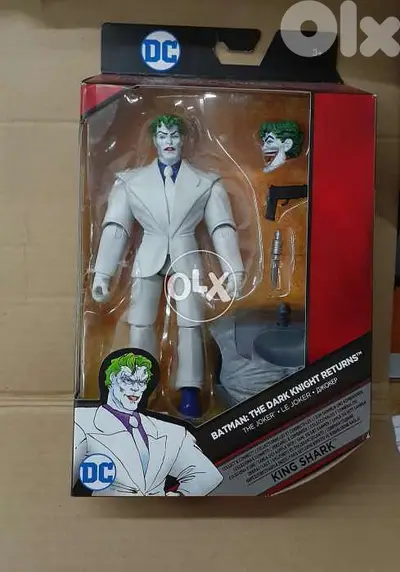 The Joker DC Comics plastic figure.