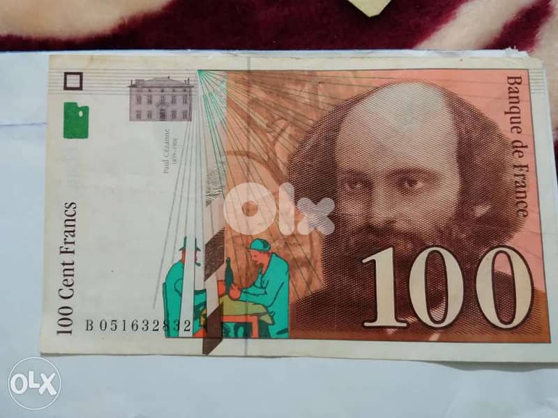 France Hundred Cent Francs Memorial Banknotes 0