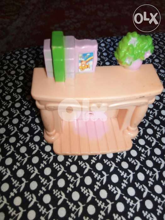 LOL MGA as new weared doll 8 Cm +Chair +Small TV +books table, all=15$ 3