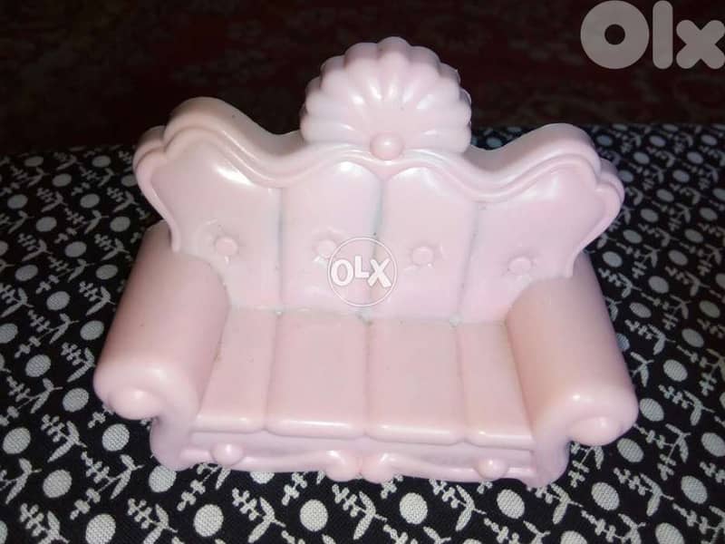 LOL MGA RARE DOLL SET has colored hair &face style+Sofa +Dvd +chips=16 2