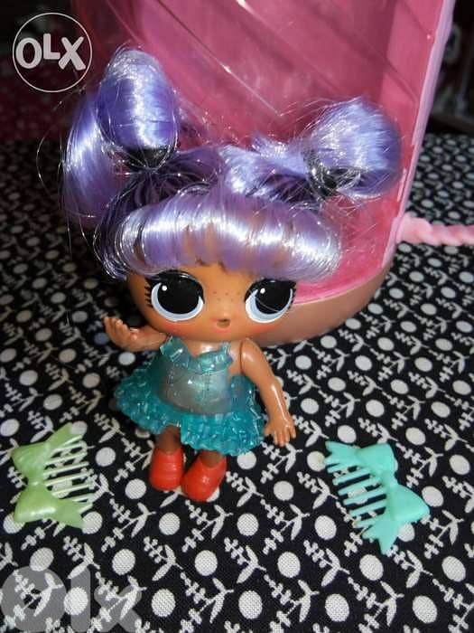 LOL MGA haired weared doll+Jewellery Room BAG open/close by code=18$ 1
