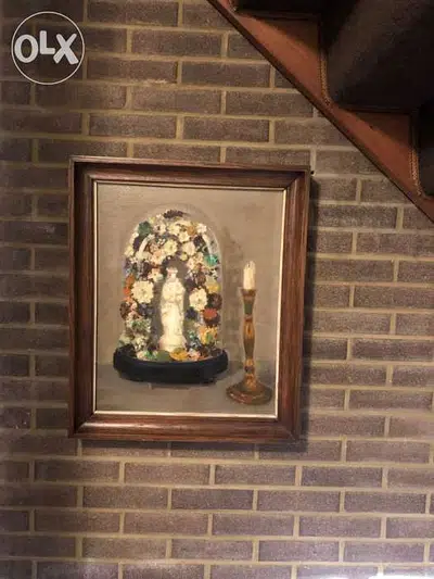 oil on canvas painting