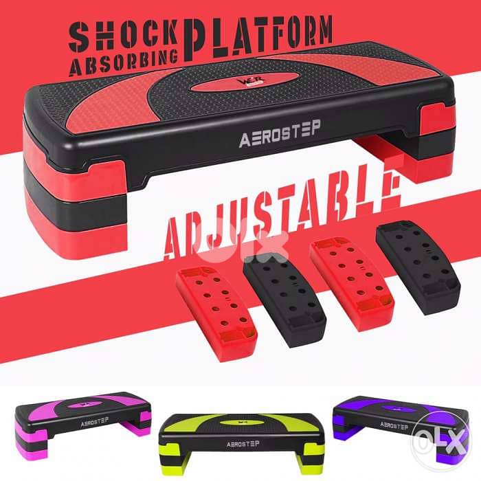 Stepper aerobic height 3 level 0