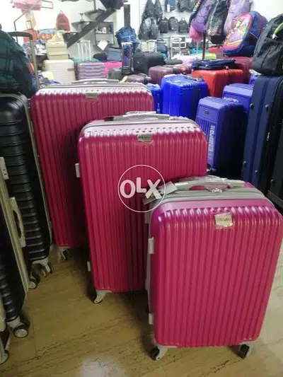 Magenta Swiss travel suitcase set 81-539225