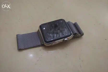 Apple watch Series 1 stainless steel with Milanese Loop
