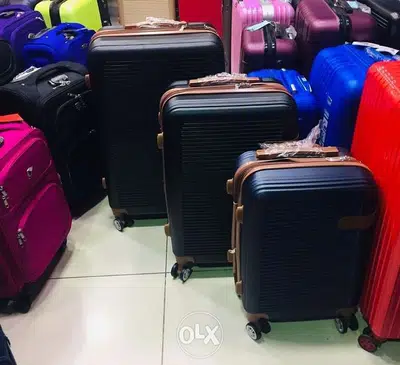Travel Suitcase set of 3 navy 76-969O37