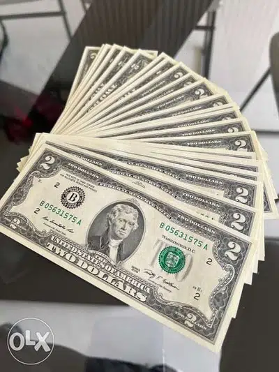 Two dollars for sale 60 of them