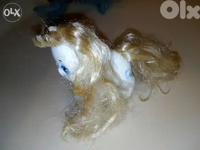 LITTLE PRETTY KITTIES Mattel 1989 small toys colored hair, all=37$