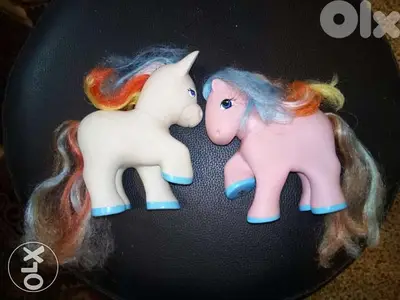 COUPLE PONIES Rare Vintage Not Small Toys REMCO each: 12 ×12Cm Both=26 COUPLE PONIES Rare Vintage Not Small Toys REMCO each: 12 ×12Cm Both=26
