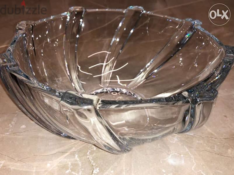 home appliance/decoration/BOHEMIA, crystal vase for flower or chocolat 3