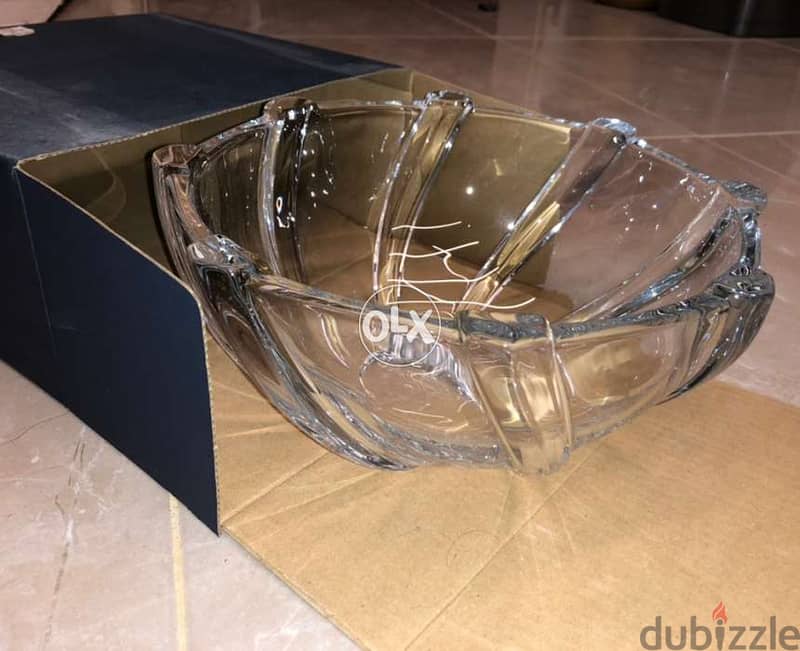 home appliance/decoration/BOHEMIA, crystal vase for flower or chocolat 5