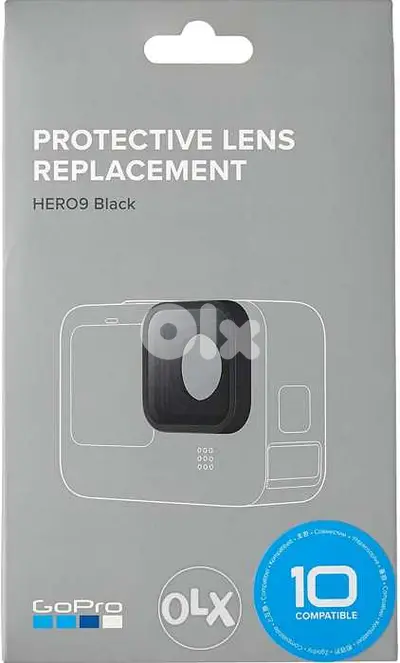 GoPro Protective Lens Replacement HERO 13/12/11/10/9 Camera