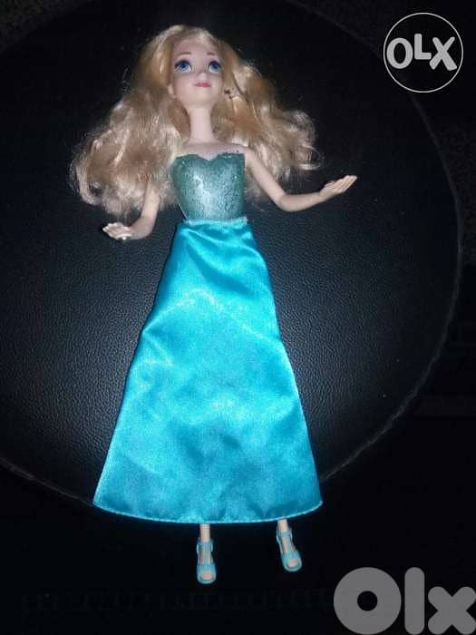 Queen ELSA MUSICAL LIGHT MAGIC Mechanism FROZEN melody Disney doll=20$ 5