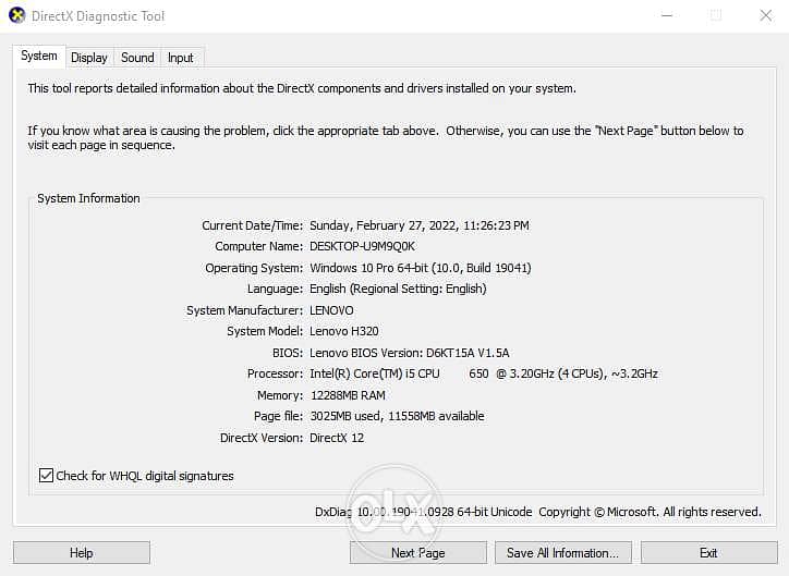 Desktop i5 12gb ram 2