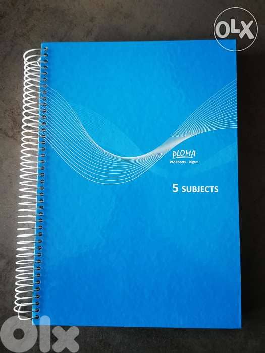 ploma 5 subjects copybook 0