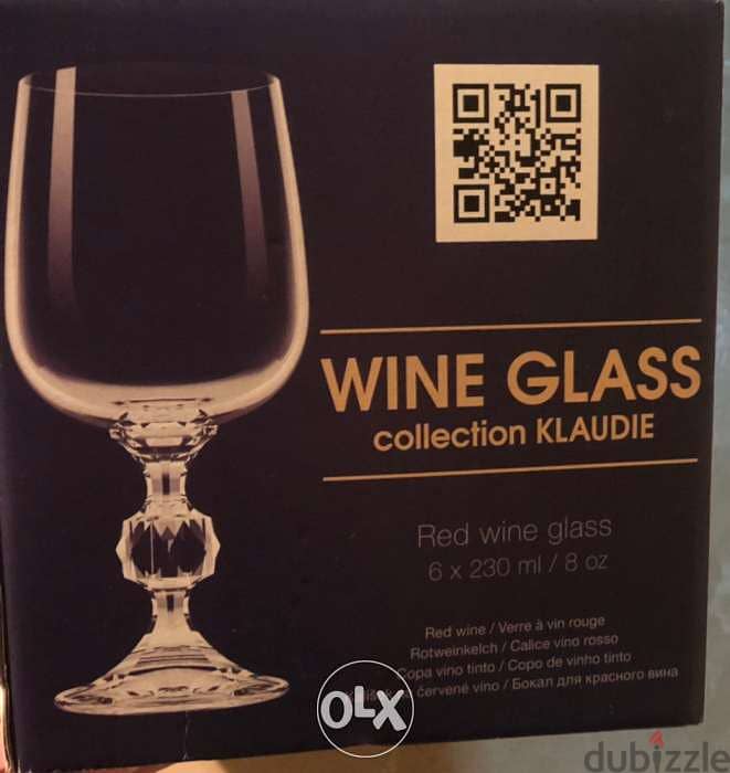 BOHEMIA brand, wine glass for drink, drinkware, giftware, tableware 0