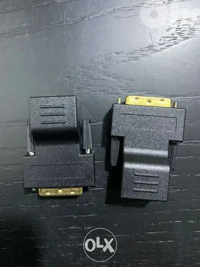 DVI to Cat 6 extended plug
