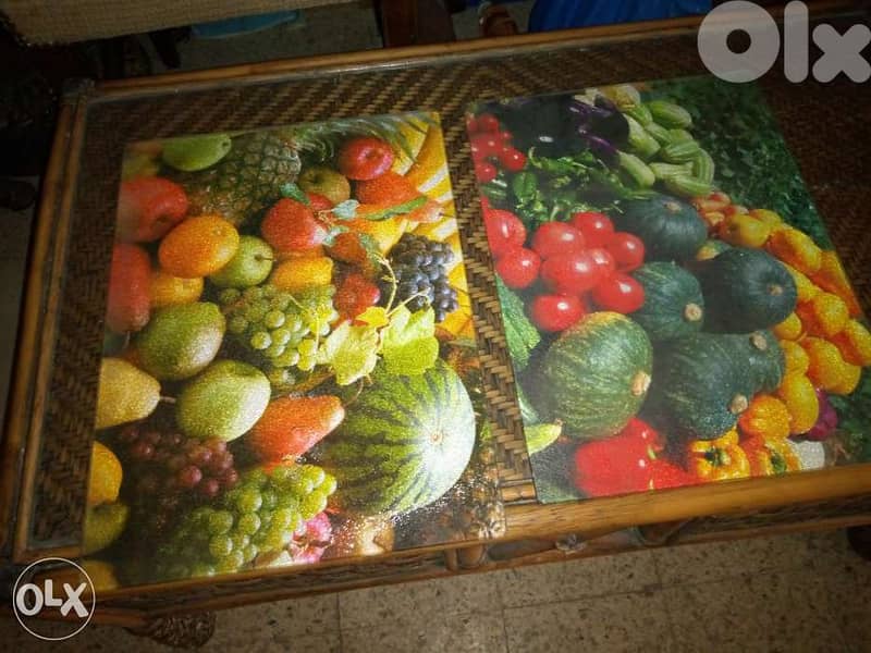 صوبلا زجاج جوز 0