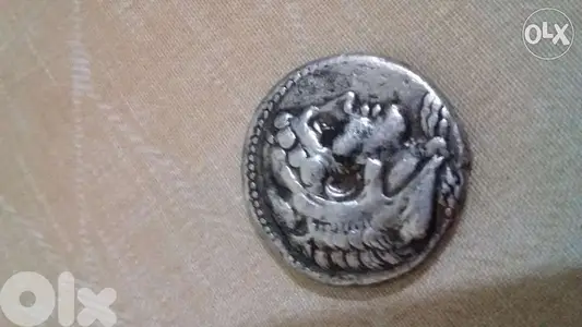 Ancient Alexander the Great Greek Silver Tetradrachm year 323 BC