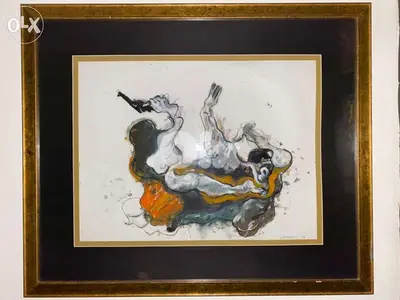 original painting by famous Marwan sahmarani
