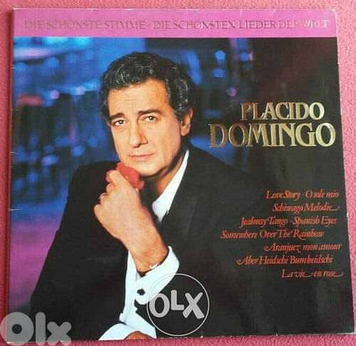 placido domingo best songs vinyl 0