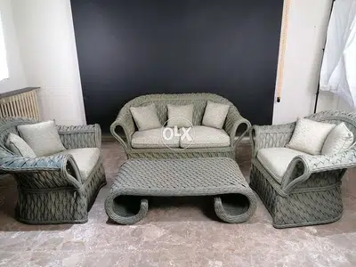 Bamboo living room