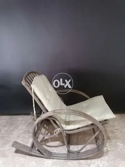 Bamboo rocking chair