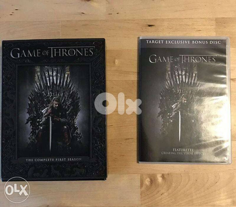 game of thrones original 10 dvds boxed seasons 1 & 2 1