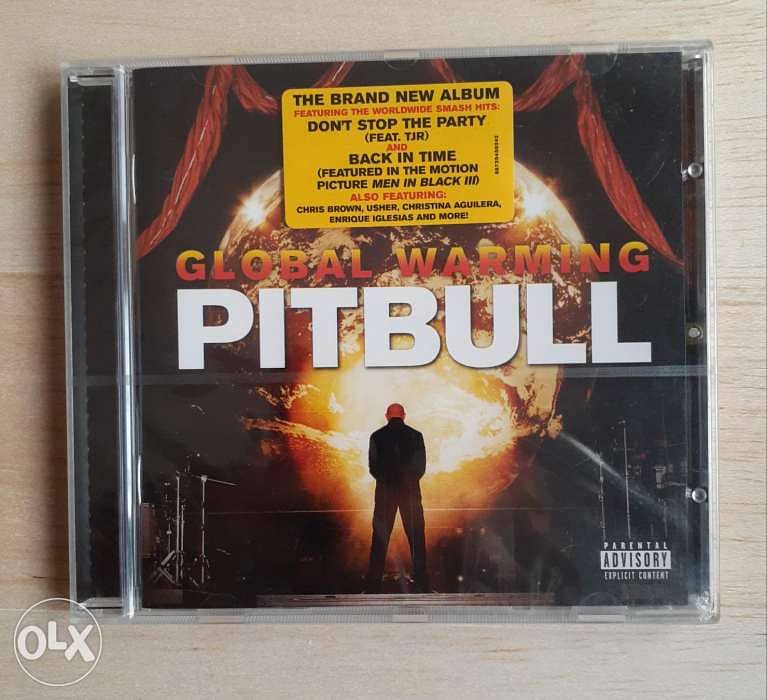 PITBULL Global Warming Music CD. 0