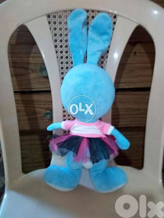 METOO SOFT STUFFED BUNNY height 40 Cm like new doll=11$ 3